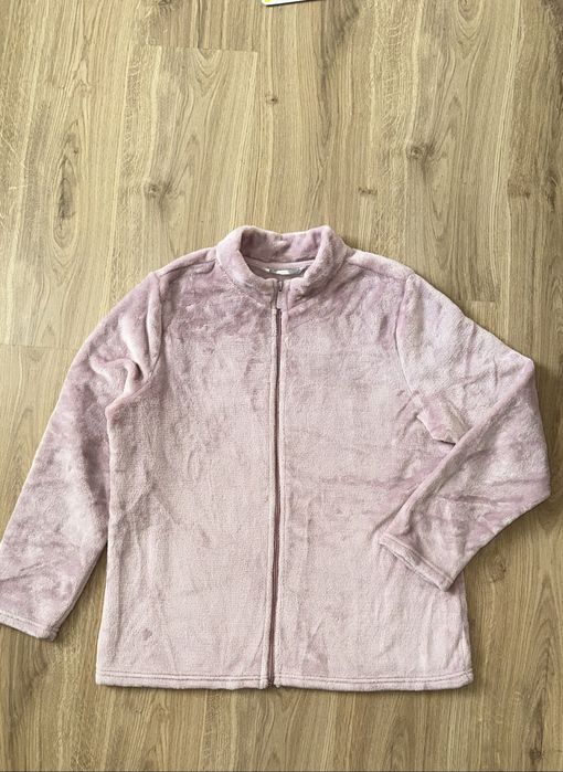 Тепла м’яка кофта з флісу на блискавці