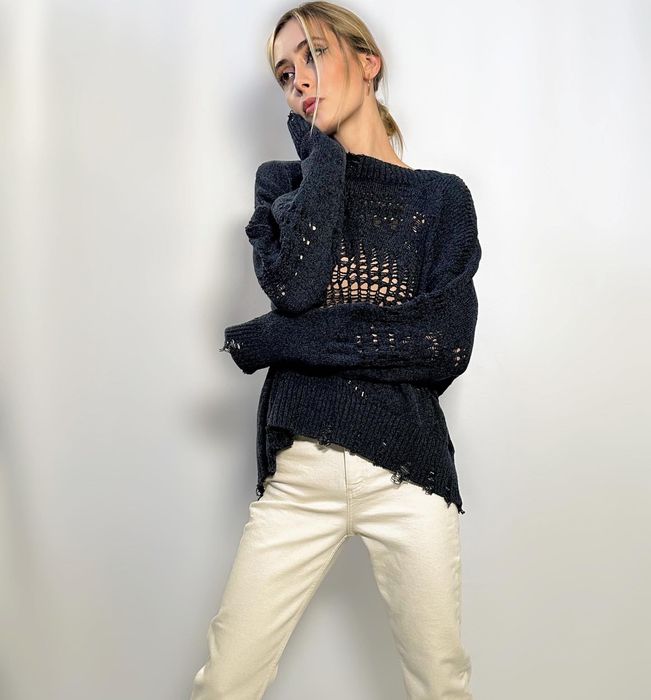 Светр Zara з рваностями