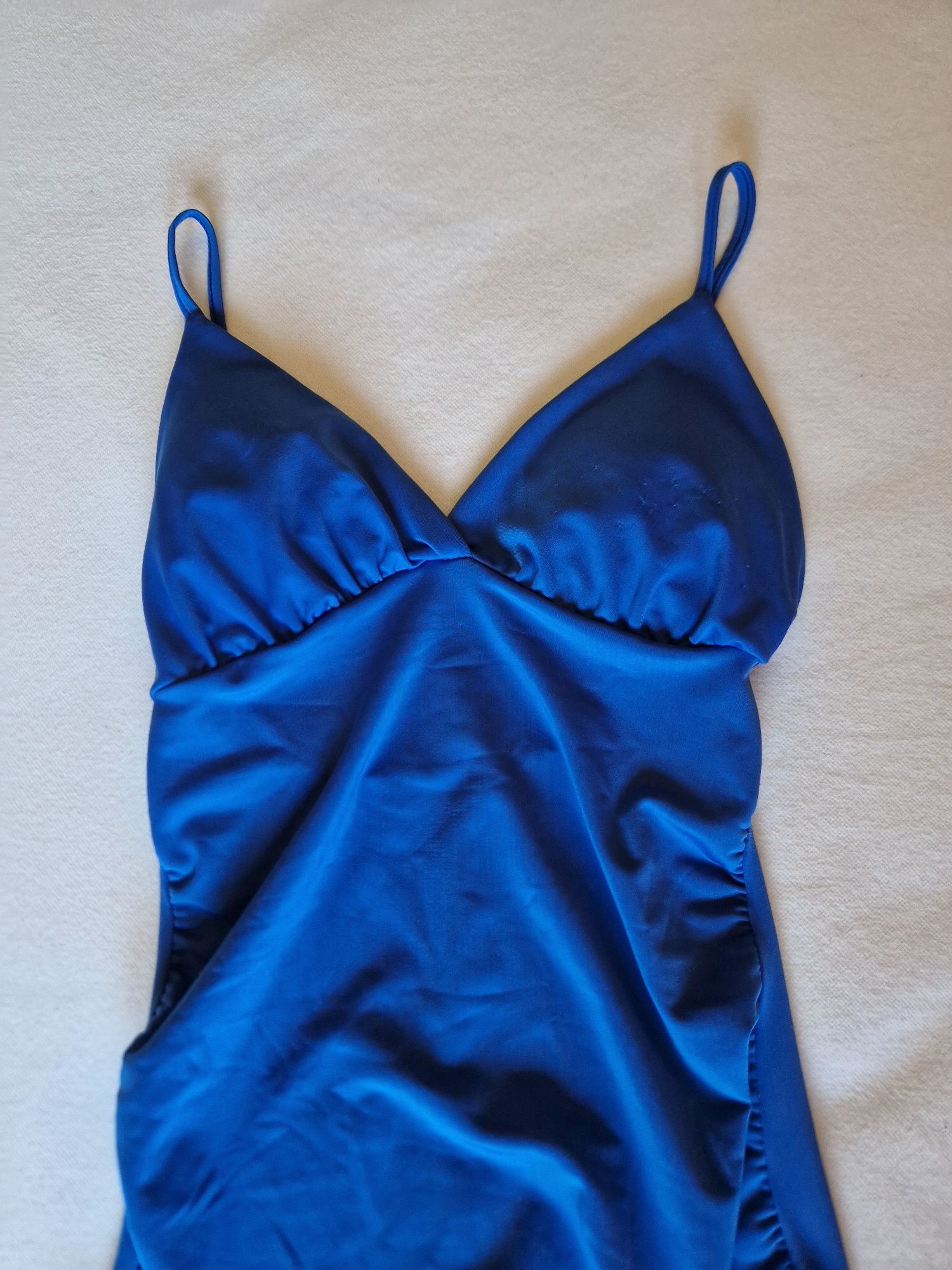 Vestido azul midi