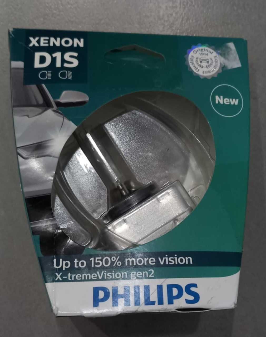 Lâmpada Xénon D1S Philips X-tremeVision Gen2 +150% - 85415XV2S1