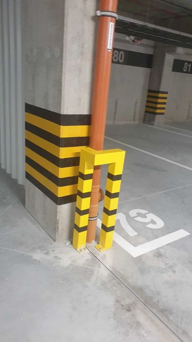 Oznakowanie poziome malowanie linii garaze podziemne znaki poziome