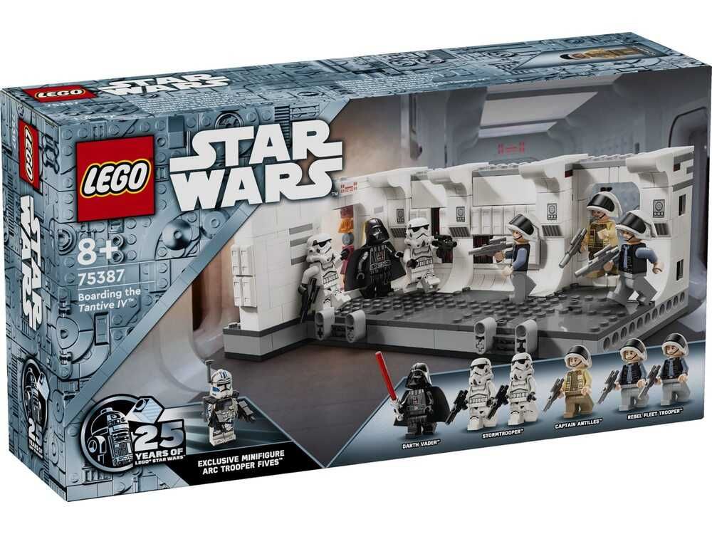 Конструктор LEGO Star Wars 75387 Посадка на борт Тантив IV 502 Детали