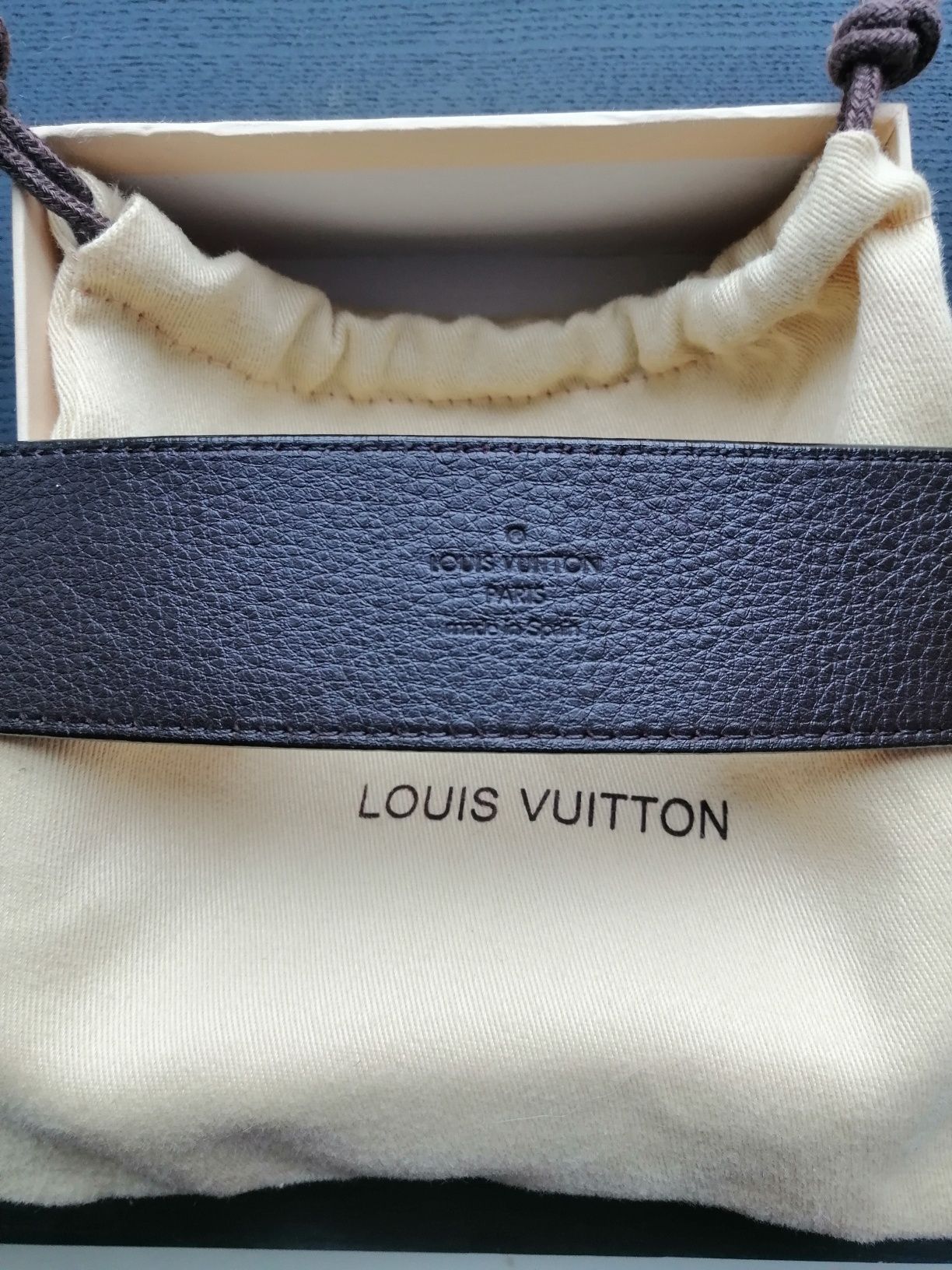 Ремень Luis Vuitton из лаковой кожи (оригинал)