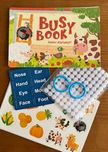 Розвиваюча книга-іграшка для малюків Small Busy book, бізі бук
