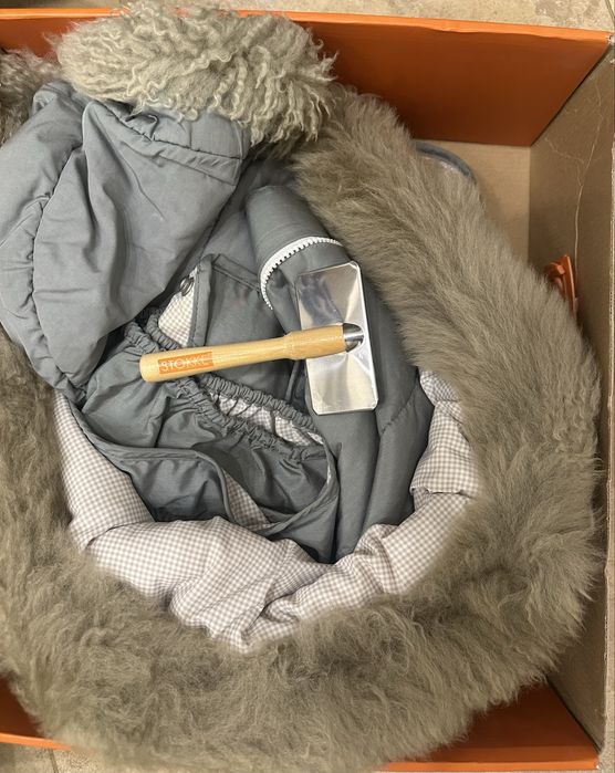 Коляска Stokke V5 (2в1)+ полный зимний комплект