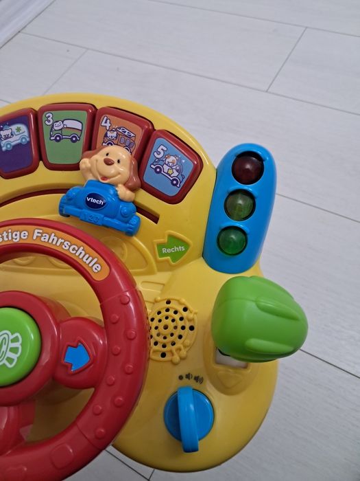 Symulator jazdy, kierownica VTech