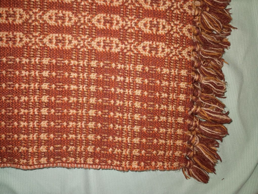 Narzuta / koc wełniana vintage