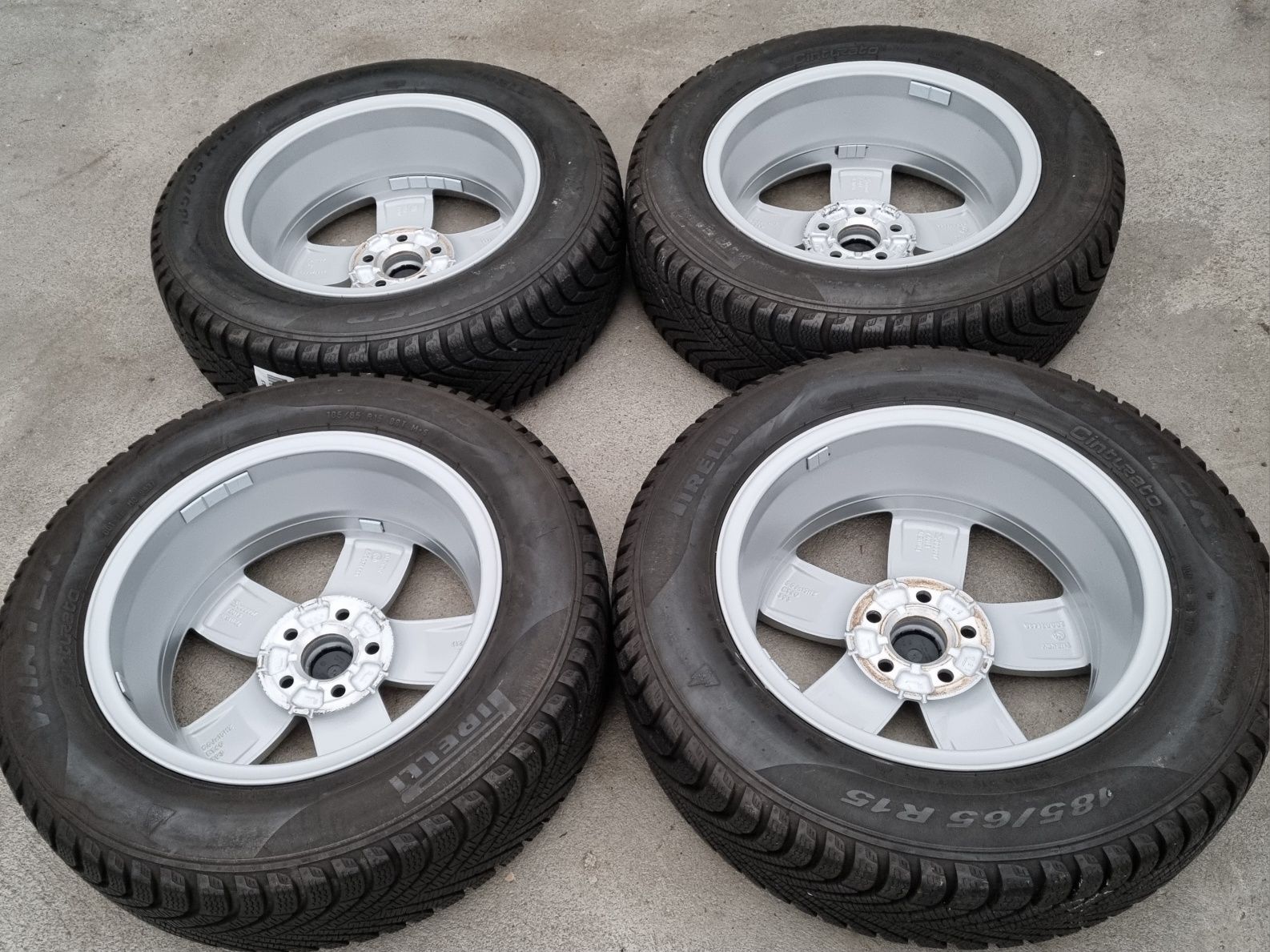Koła Zimowe Alu 15" VW Polo VI 2g 2g0 5x100 SuperStan Oryginalne