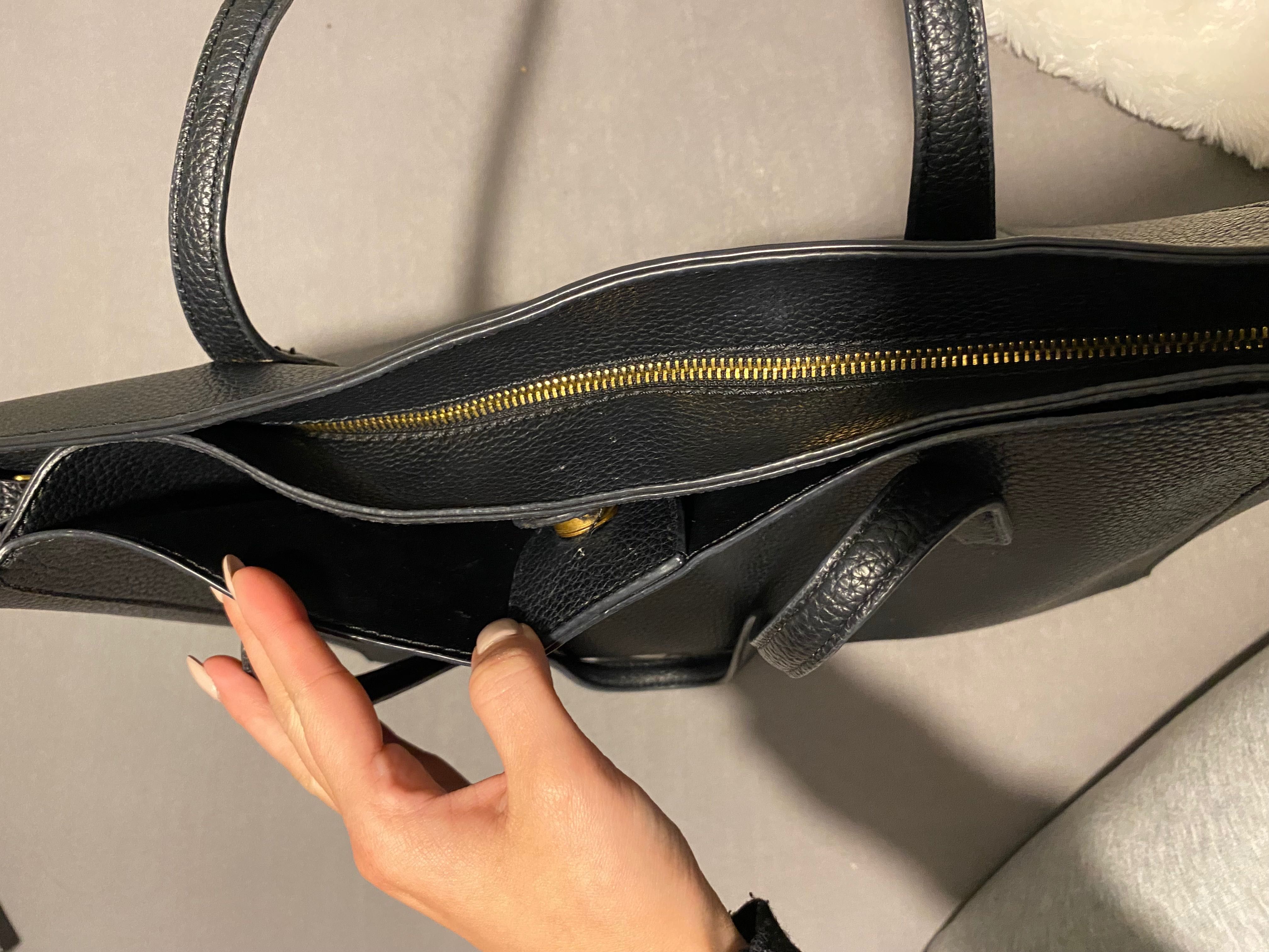 Torebka czarna  shopper guess/ torebka na ramię