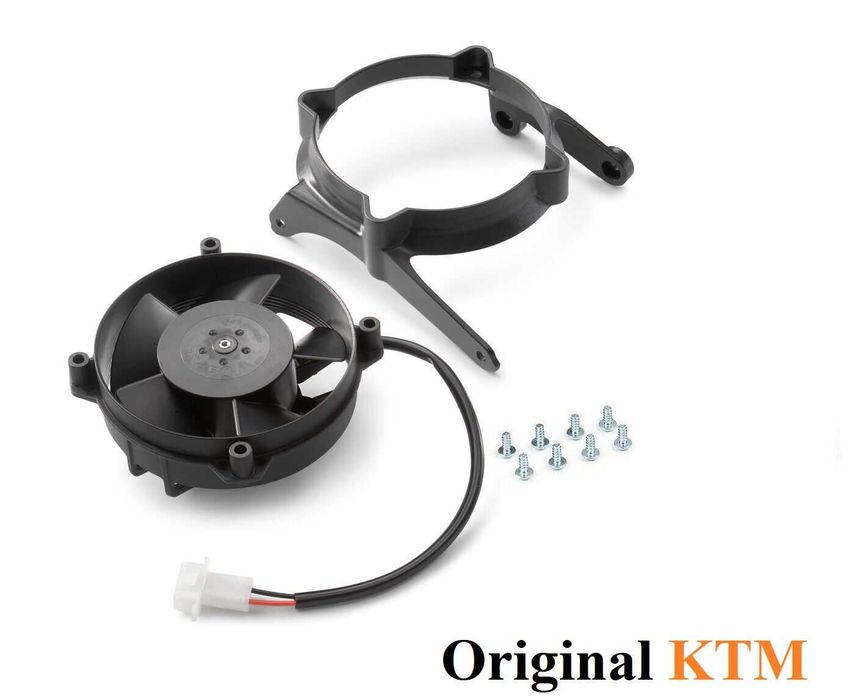 Kit Ventilador SPAL Original KTM EXC TBI 2024, 2025 e 2026 EXC-F