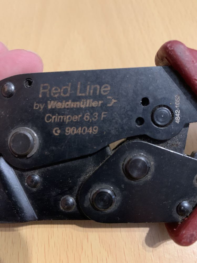 Alicate Weidmüller Red Line Crimper
