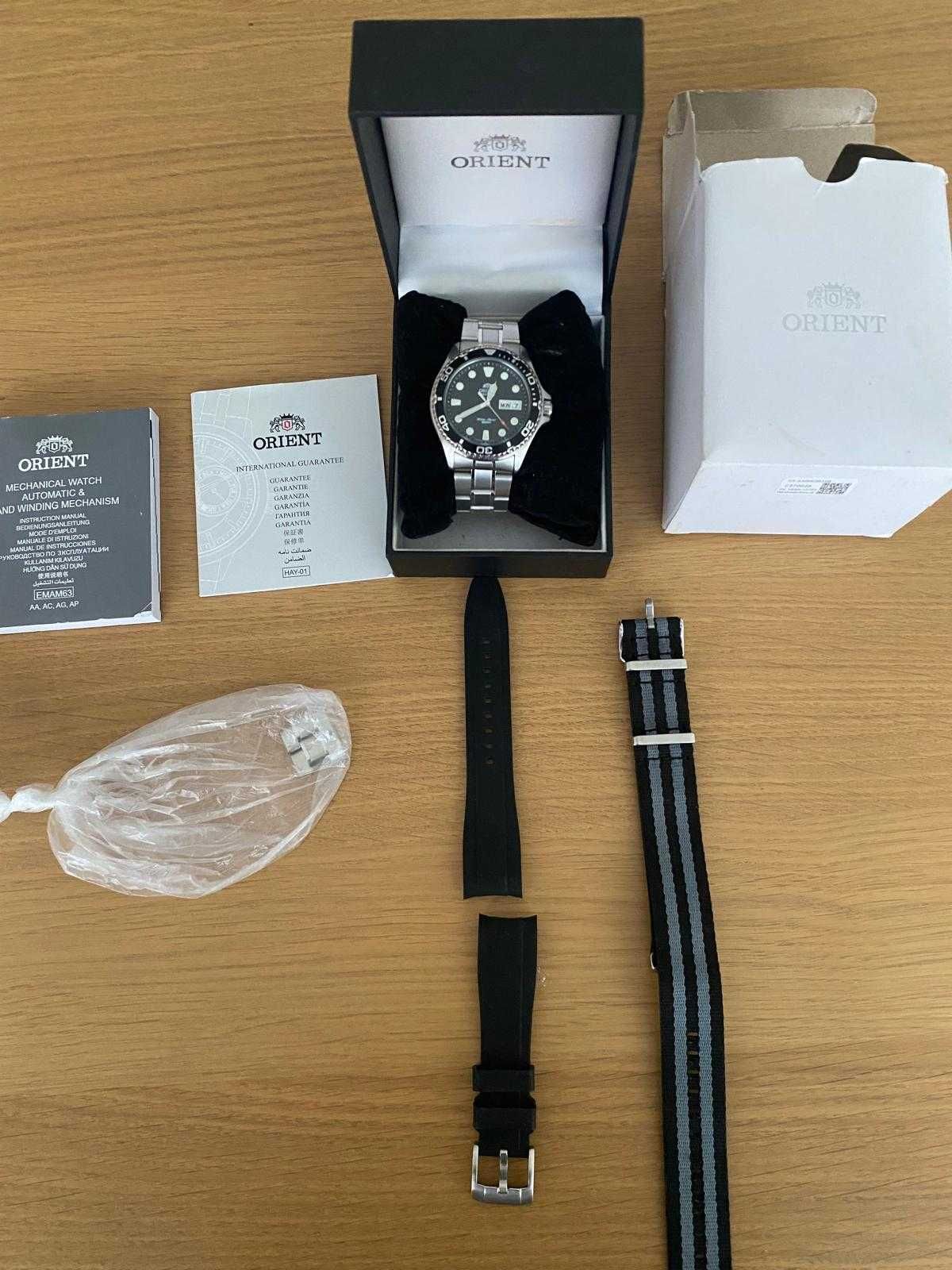 Orient ray 2, II Diver, nurek jak nowy! Dużo dodatków, zobacz!