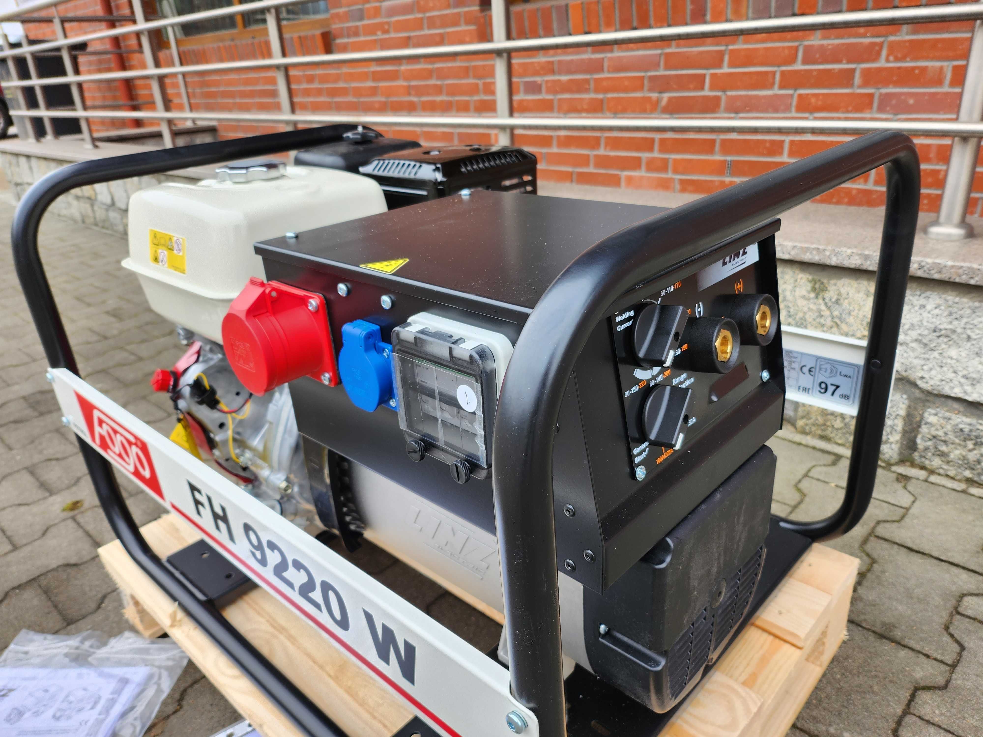 Agregat Fogo FH9220 W 6,2 kW Spawarka Honda GX390