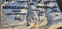 Mieszanka piasku i soli drogowej z antyzbrylaczem worki DETAL/HURT