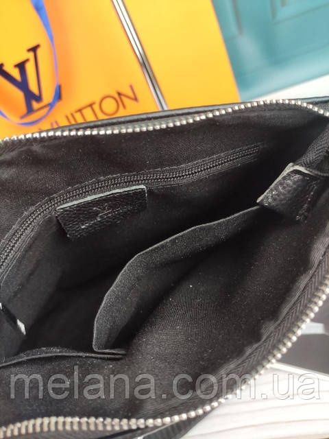 Кожаная мужская сумка Louis Vuitton Луи Витон ЛВ