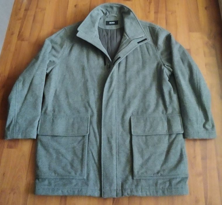 Полупальто Hugo Boss, Оригінал, кашемір+шерсть