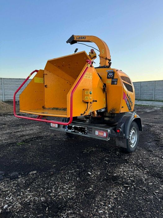 RĘBAK rozdrabniacz do gałęzi LASKI LS 160DWB obrotnica 1 rej. 10.2022r