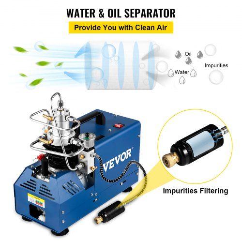 Compressor de ar elétrico de alta pressão  1800 W PCP