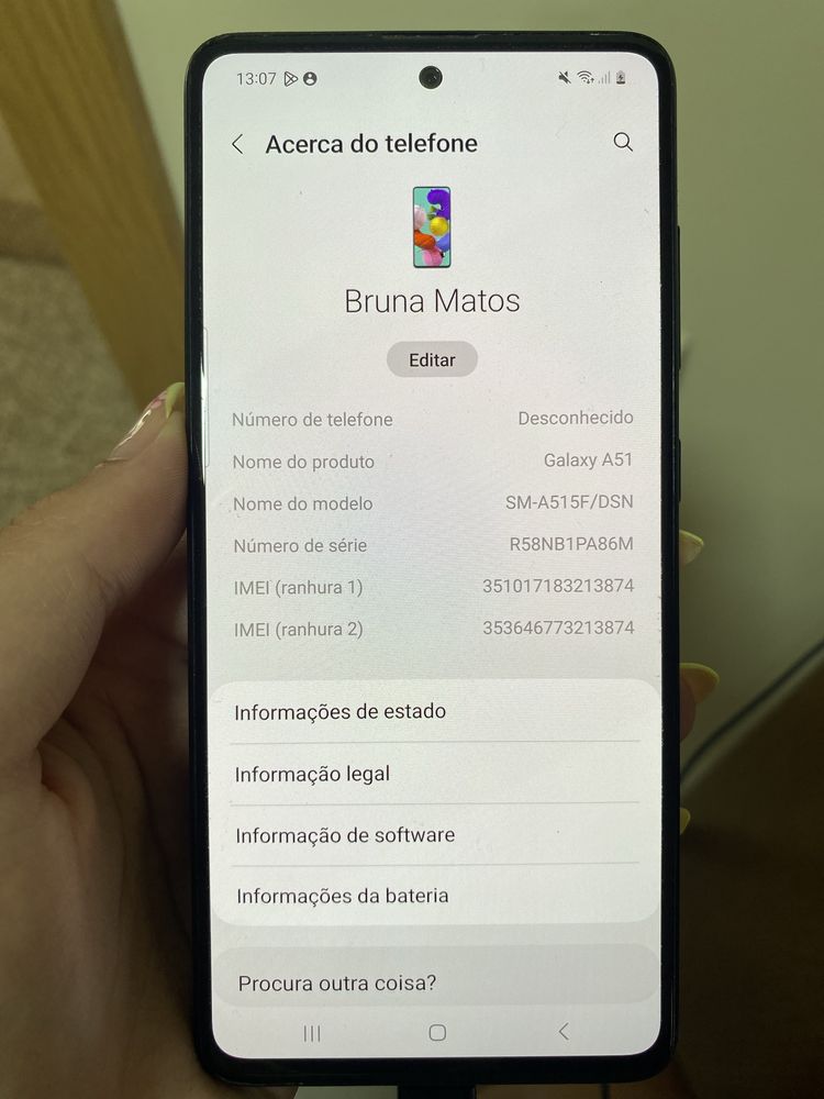 samsung A51, 128gb