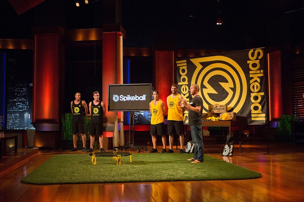 Spikeball como apresentado na TV no Shark Tank