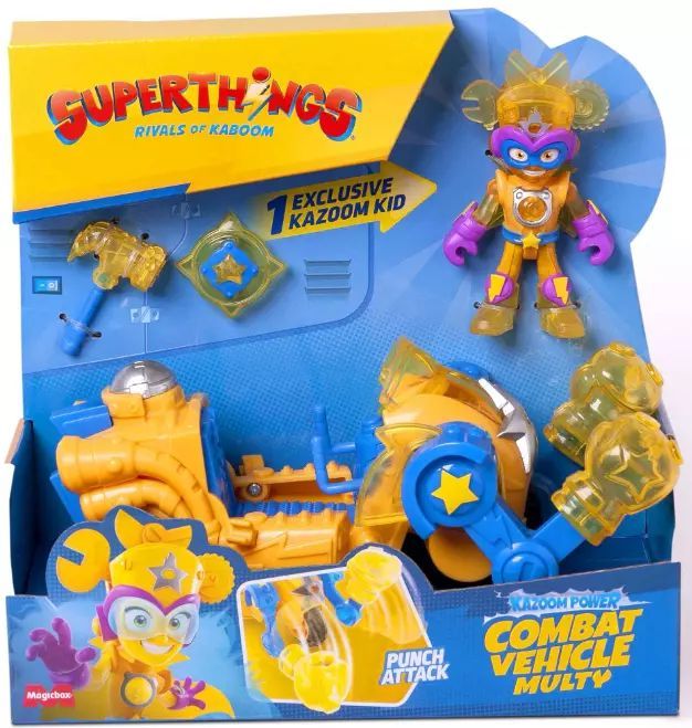 Superthings. Pojazdy bojowe Multy. Magic Box. Nowy Produkt