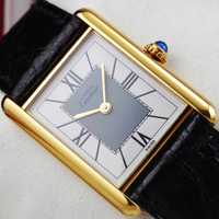 CARTIER TANK Must De Cartier VERMEIL zegarek vintage 1992 Ref. 590005