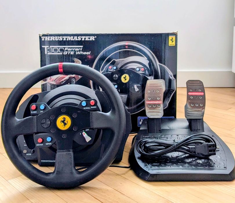 Ігрове кермо Thrustmaster T300 Ferrari Integral RW Alcantara adition