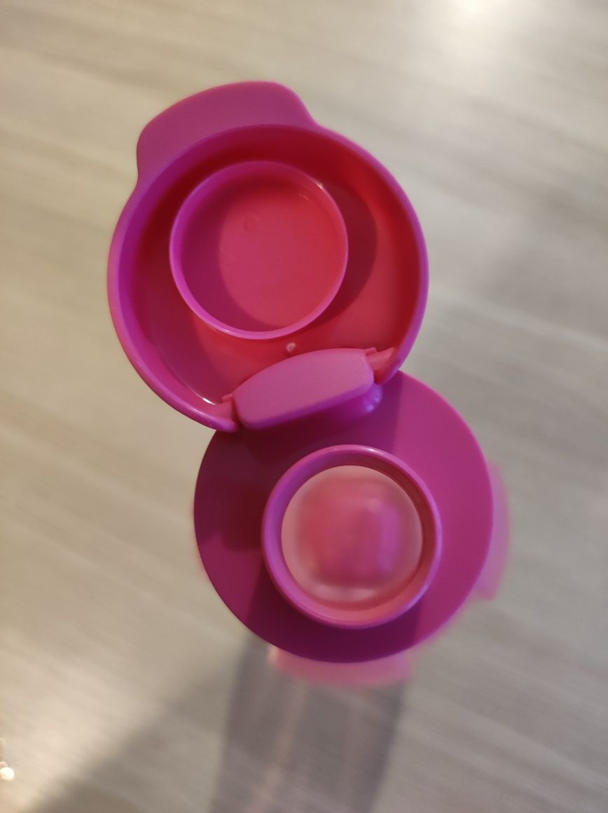 Butelka Eco by Tupperware różowa plastikowa