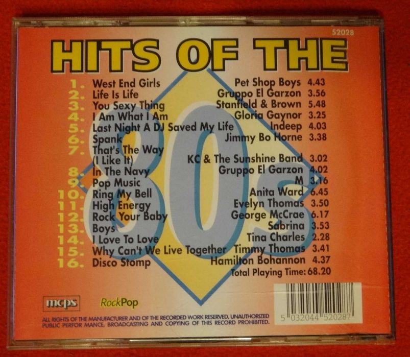 2 CD: HITS OF 70s \\ HITS OF 80s.