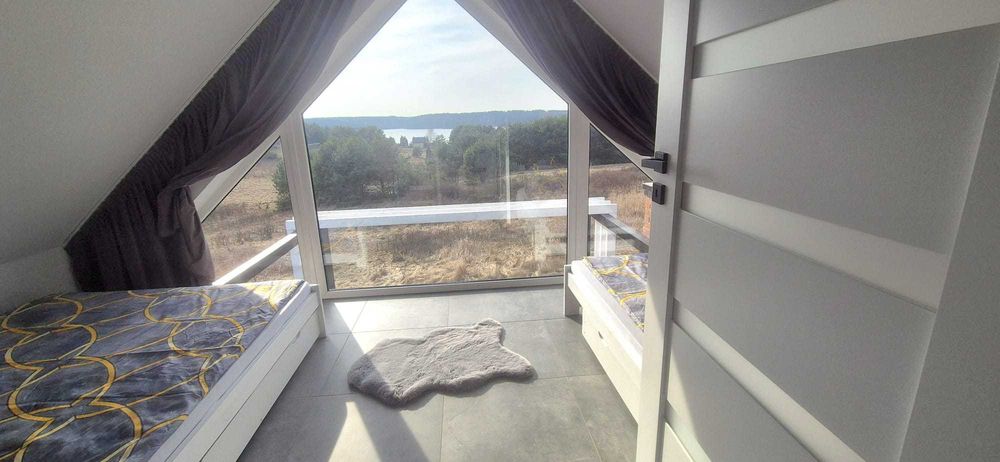 PonadNiebem Chańcza Sylwester ZAJĘTE, dom z widokiem nad zalewem