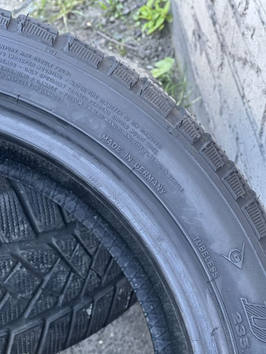 Топова шина‼️Dunlop WinterSport 94V 235/45 r17 6.5мм 2022рік