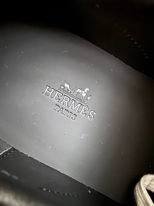 Трендові кросівки Hermes із натуральноі шкіри