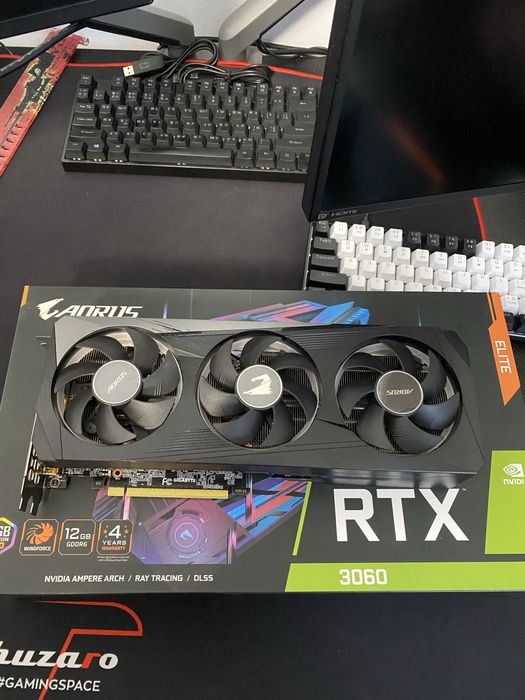 AORUS GeForce RTX 3060 ELITE 12gb