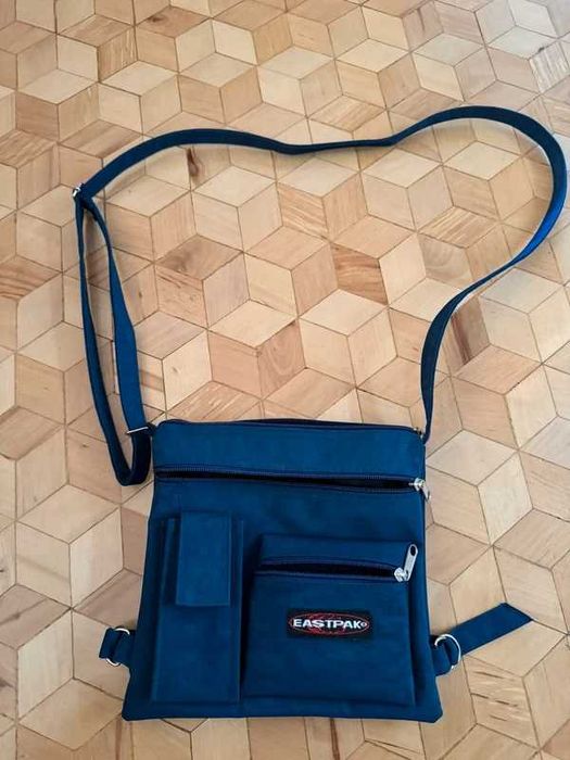Torebka nerka vtg 90s Eastpak Nylon Navy Bag