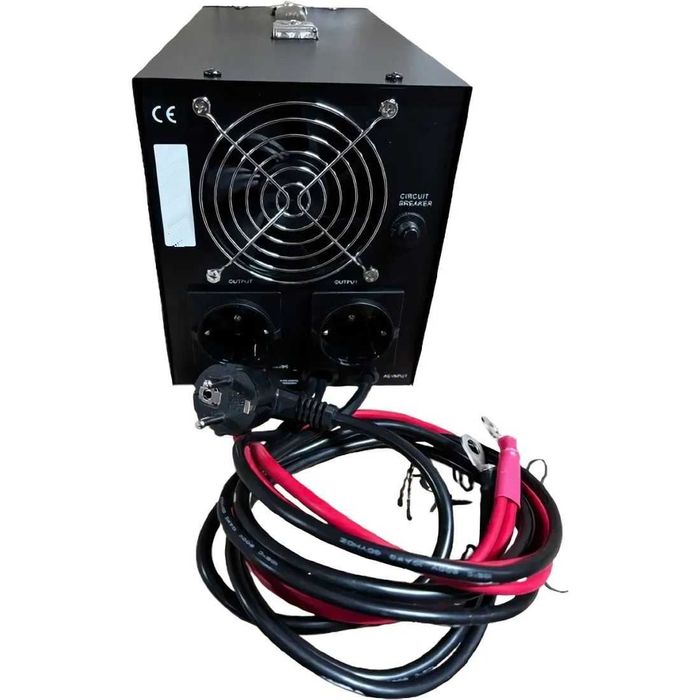 ДБЖ/инвертор 1000W с зарядкой 40А чистый синус для котлов ИБП