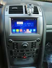 Rádio Android 12 com GPS Peugeot 407 (Novo)