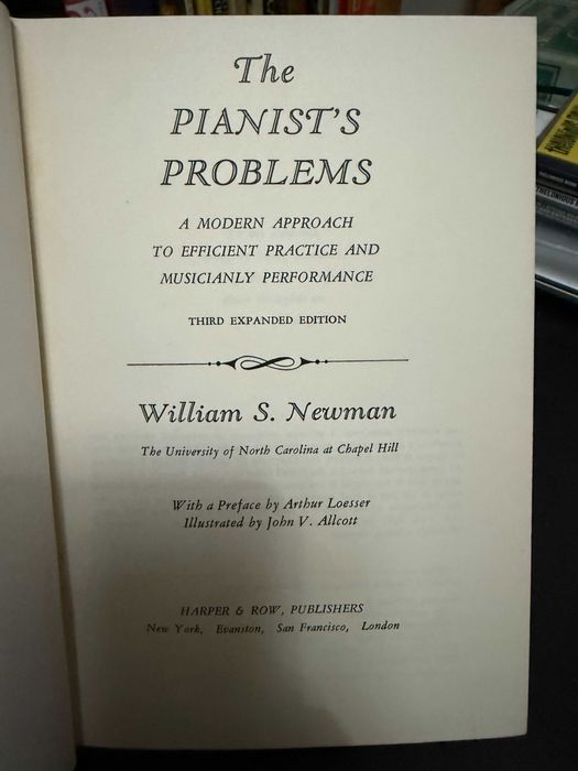 William S. Newman – The Pianist's Problems