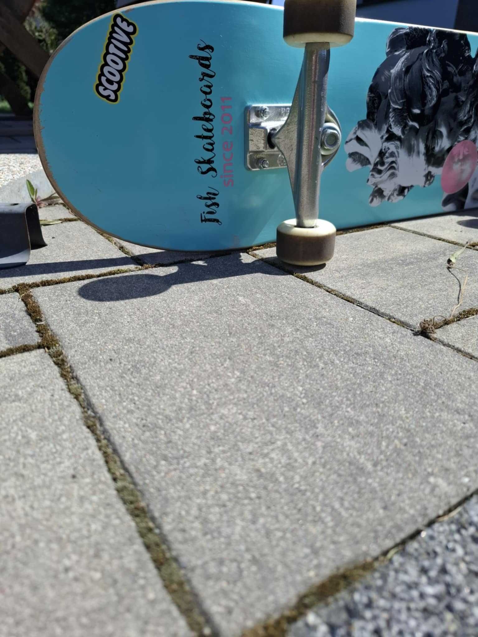 Deskorolka Fish Skateboards Bubble Gum 8.0" + klucz wielofunkcyjny