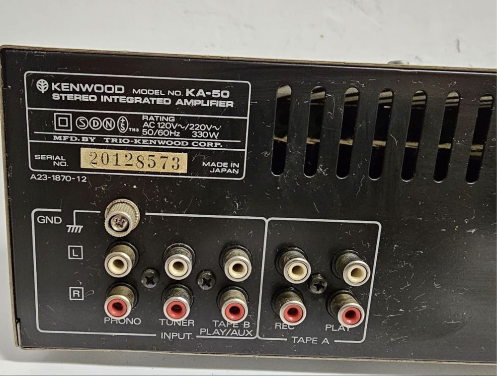 Stereo Wzmacniacz Kenwood KA-50, 2*45 W made in Japan