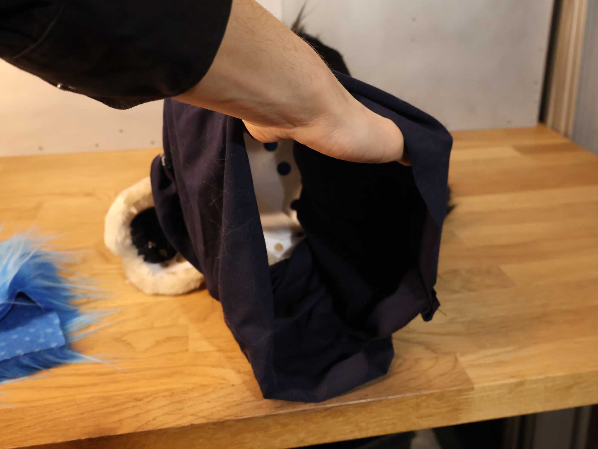 Maska Miś / Diabeł / Szatan Cosplay Fursiut Furry