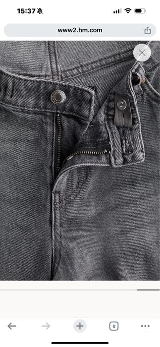 Джинси для вагітних H&M M Джинсы для беременных H&M M