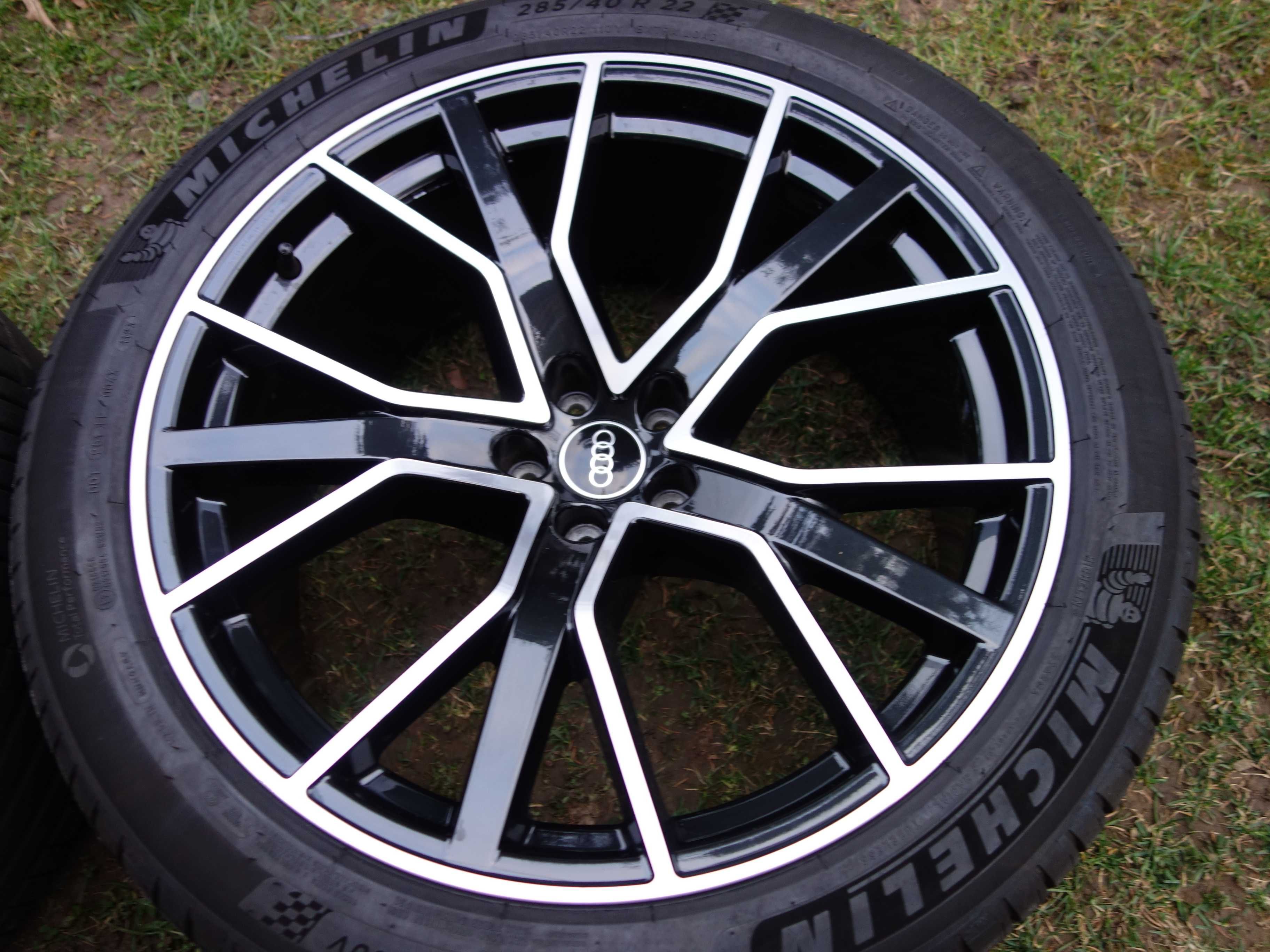 Koła AUDI RSQ8 Q8 SQ8 Q7 SQ7 4M8 22'' Michelin 2023 Rok Jak Nowe