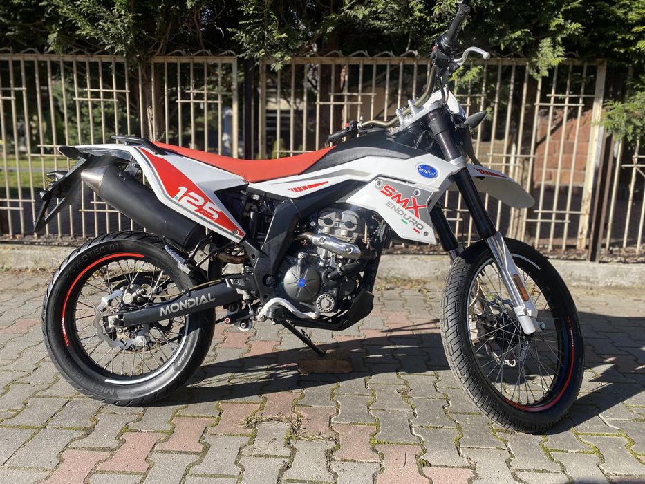 Mondial SMX 125 Aprilia SM 125 sprowadzony z Niemiec Faktura PL