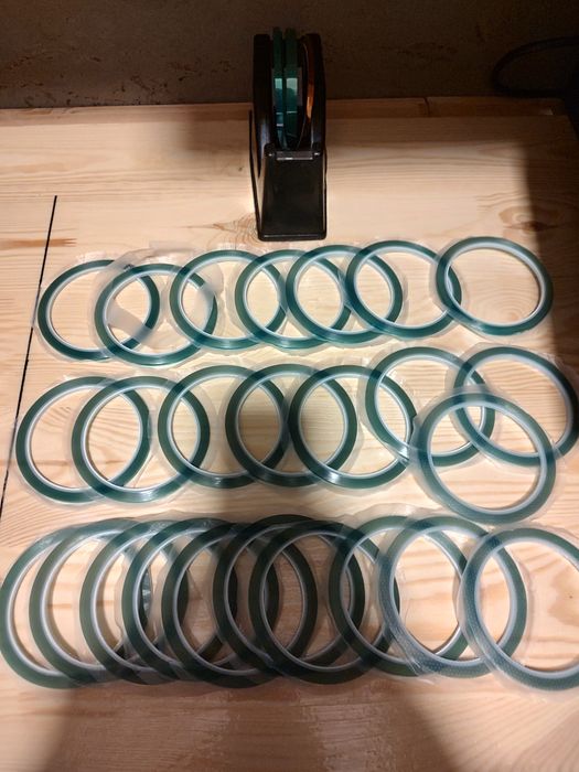 Taśma kaptonowa 3mm 30m (25szt) z dyspenserem