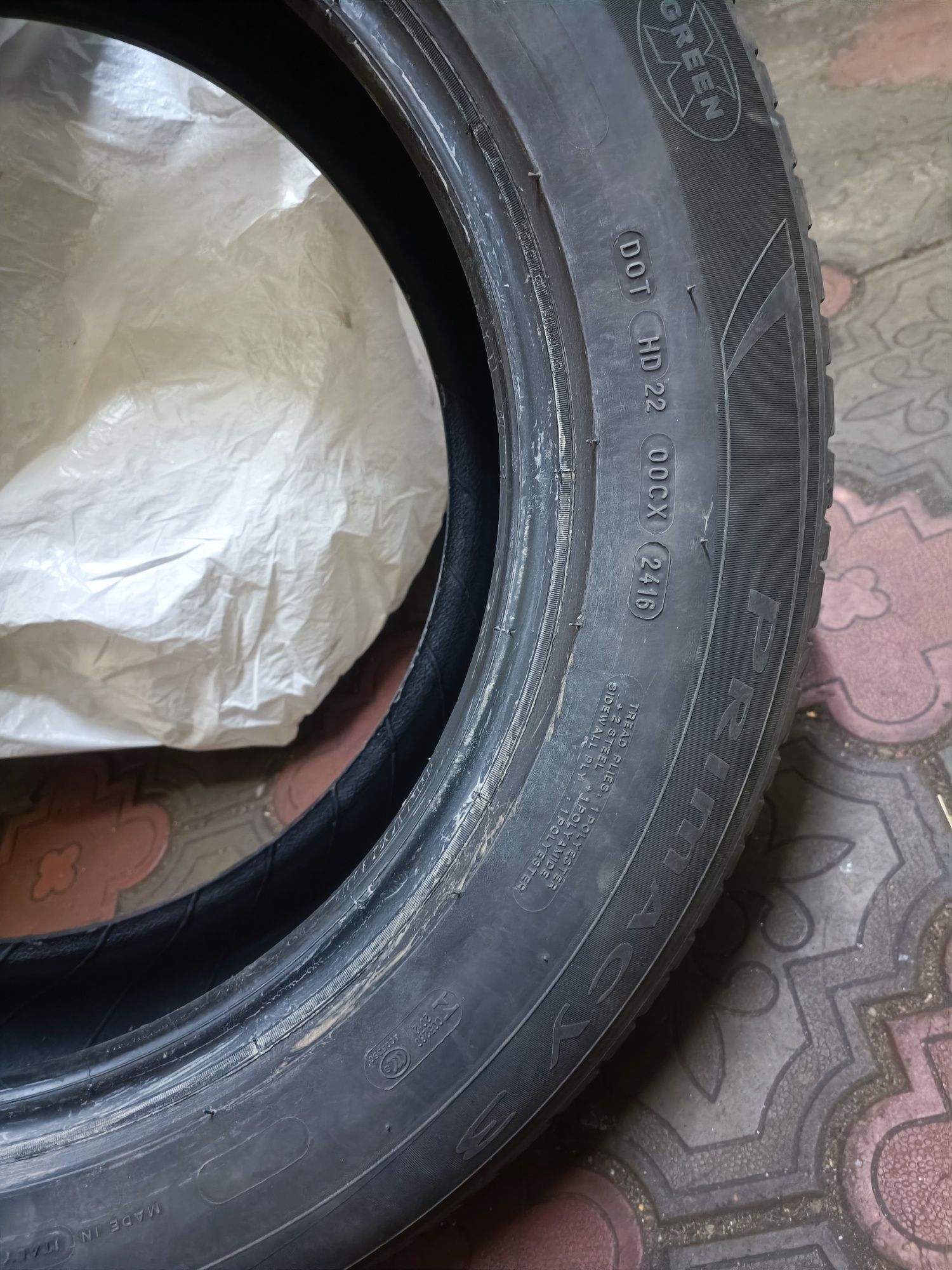 Продам летнюю резину michelin primacy 3