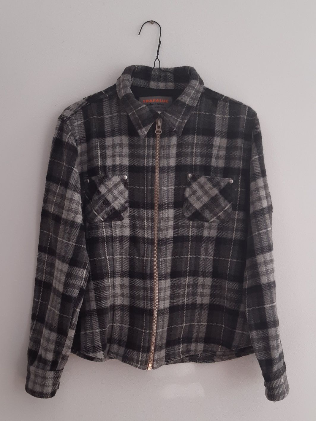 Camisa / casaco xadrez da Zara Trafaluc