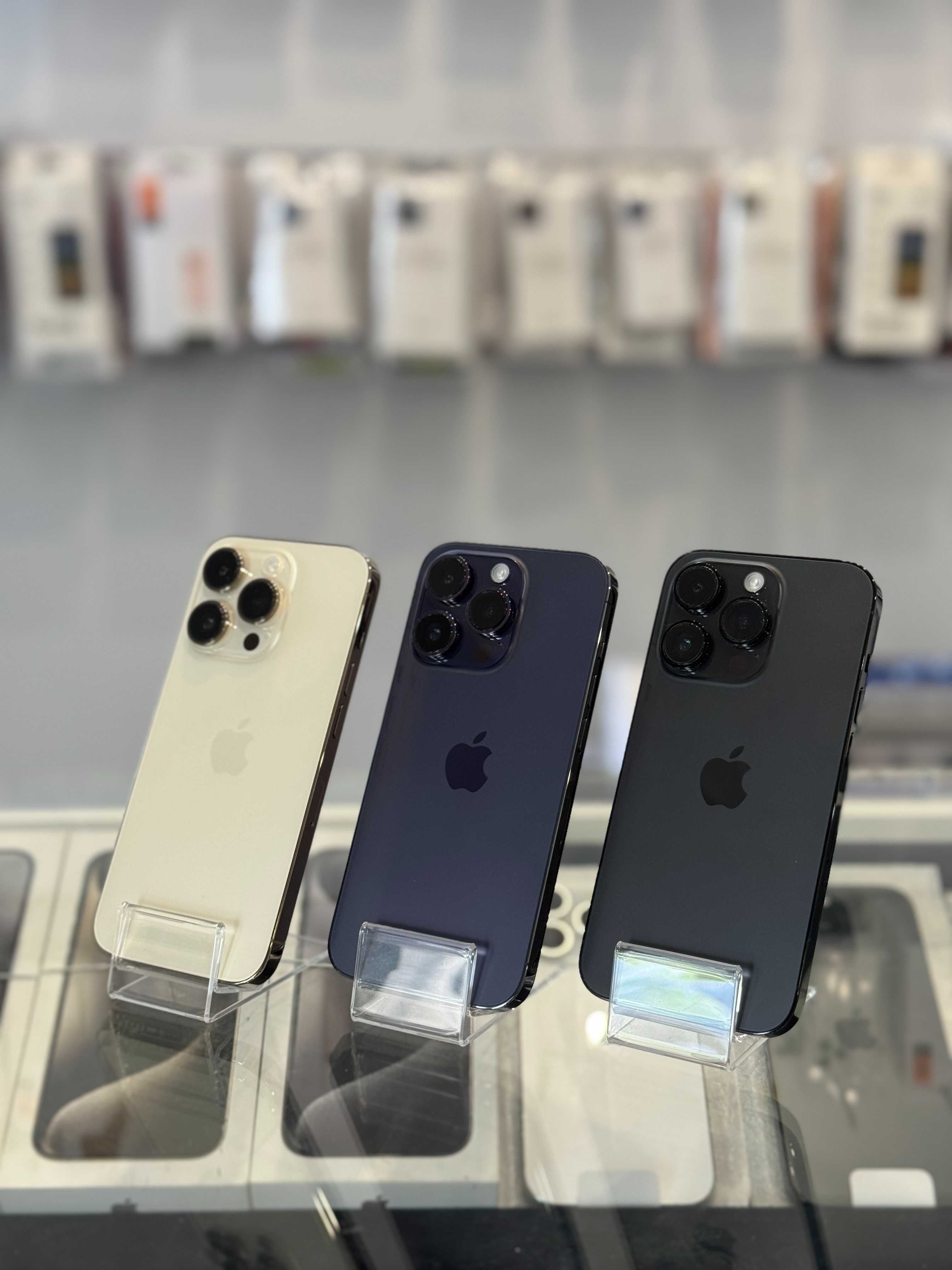 iPhone 14 PRO 128 GB • Purple • Gold • Black • 100% bateria • jak NOWE
