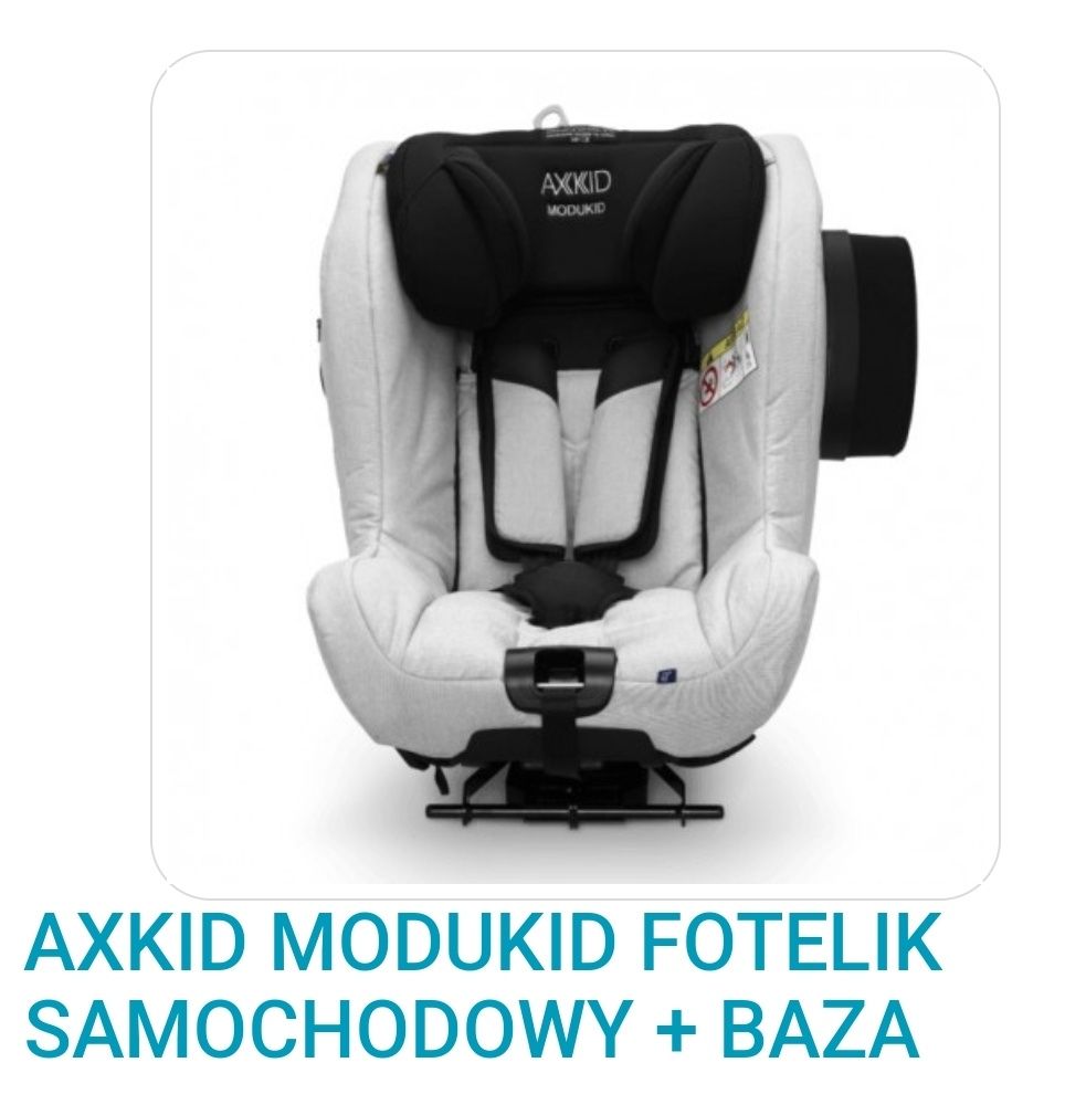 Nowy! Axkid Modukid Fotelik + BAZA