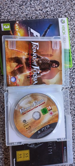 Prince of persia the forgotten sands/Elder scrolls 5 skyrim/F1 2010