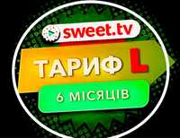 Світ тв sweet tv тариф L 6міс